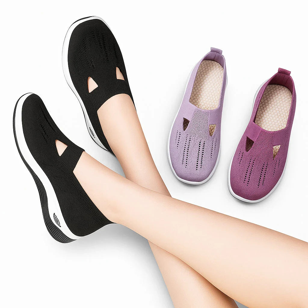 Promoção 2 Tênis Ortopédico Ultra Comfort Calce Fácil + Palmilha grátis