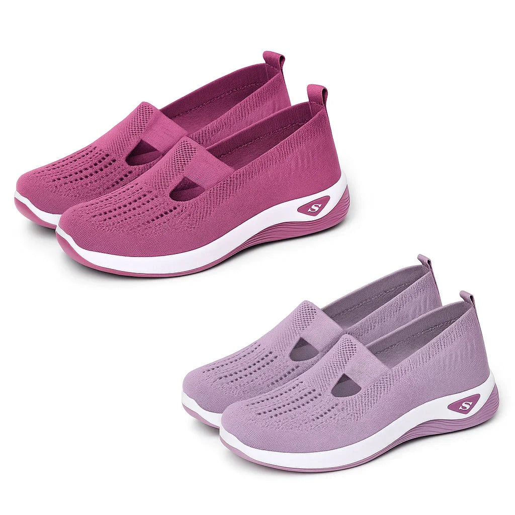 Promoção 2 Tênis Ortopédico Ultra Comfort Calce Fácil + Palmilha grátis