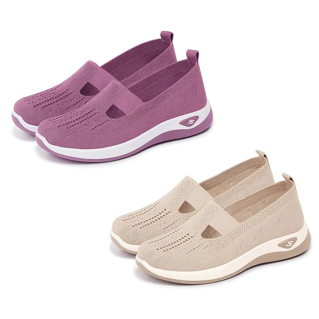 Promoção 2 Tênis Ortopédico Ultra Comfort Calce Fácil + Palmilha grátis